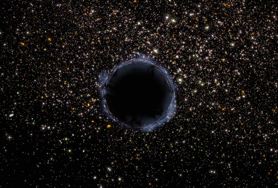 Photo black hole