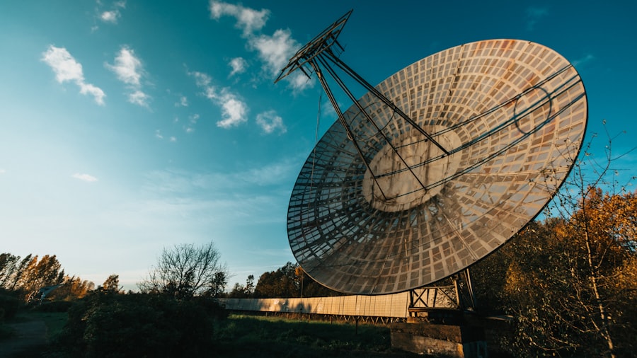 Photo satellite station