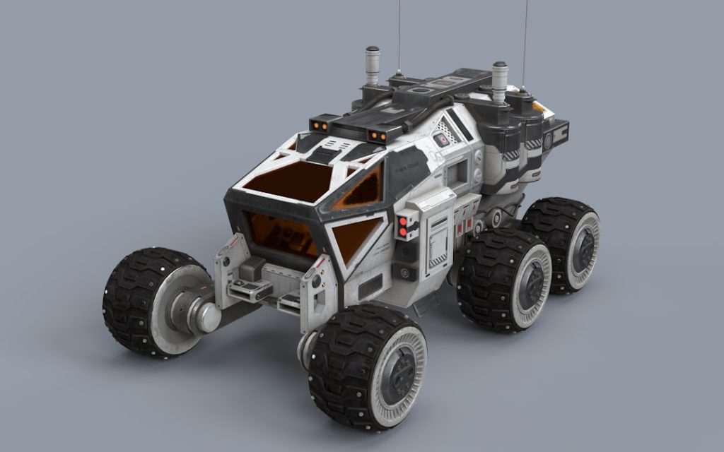 Photo mars space rover