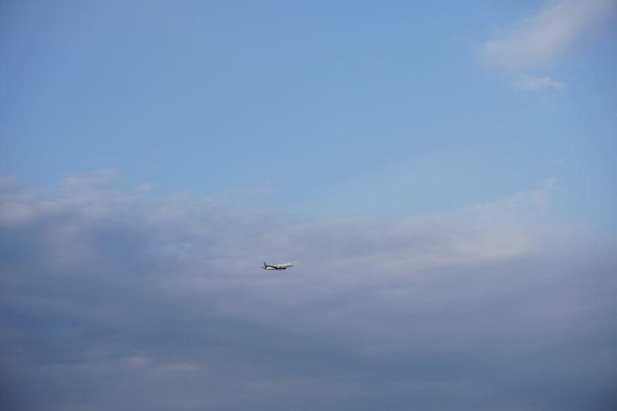 Photo airplane tracking